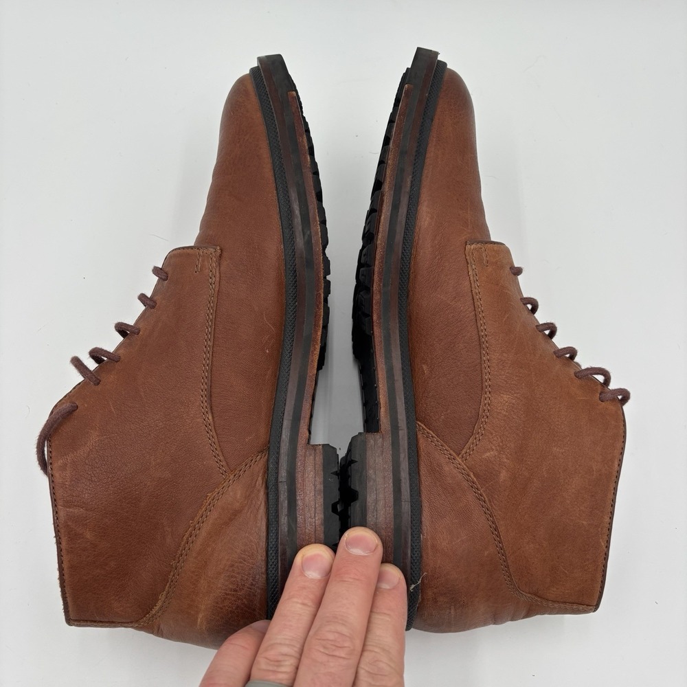 Cole Haan Cranston Chukka Boots Brown Leather Size 8.5 C23855 - Picture 2 of 9